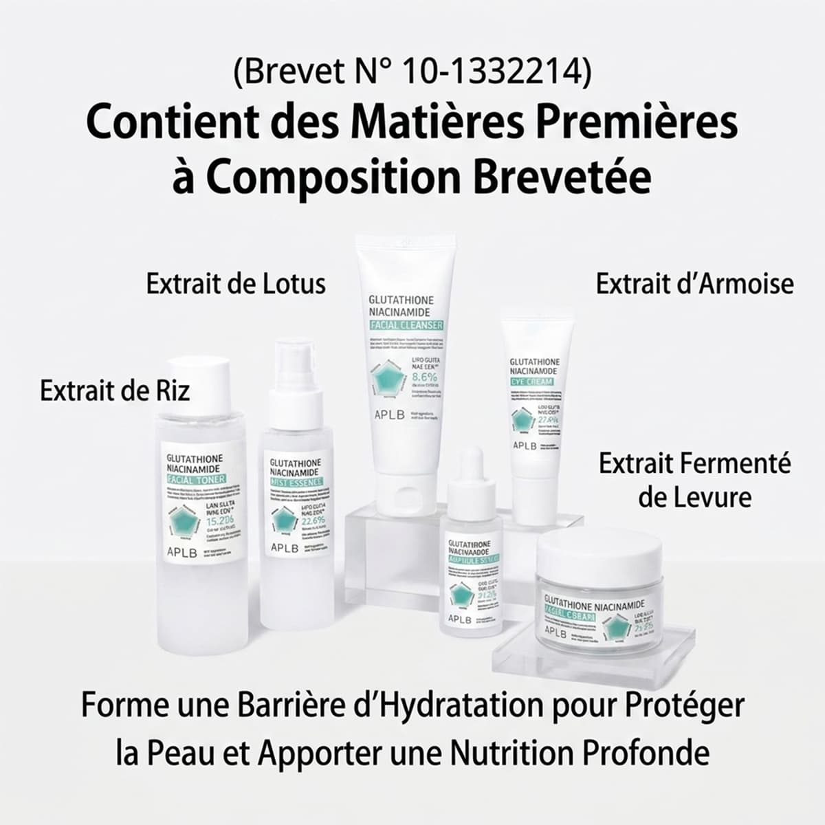 Crème Visage Glutathione Niacinamide