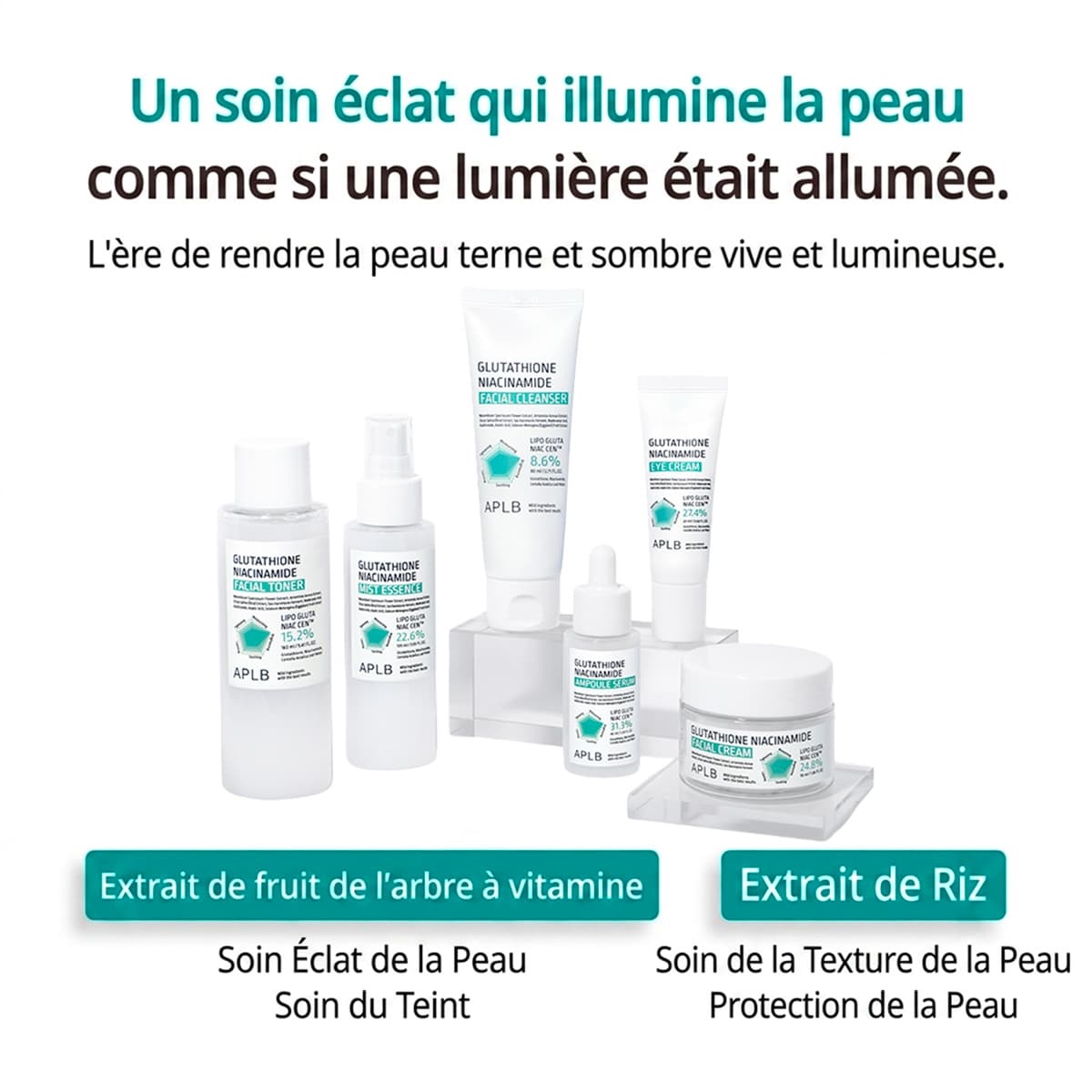Crème Visage Glutathione Niacinamide