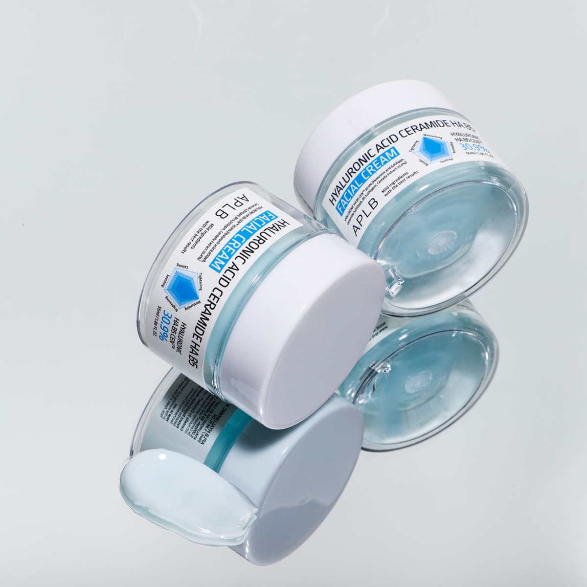 Crème Visage Acide Hyaluronique Céramides HA B5