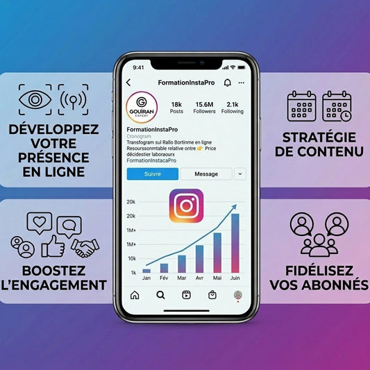 DEVELOPPER SON INSTAGRAM
