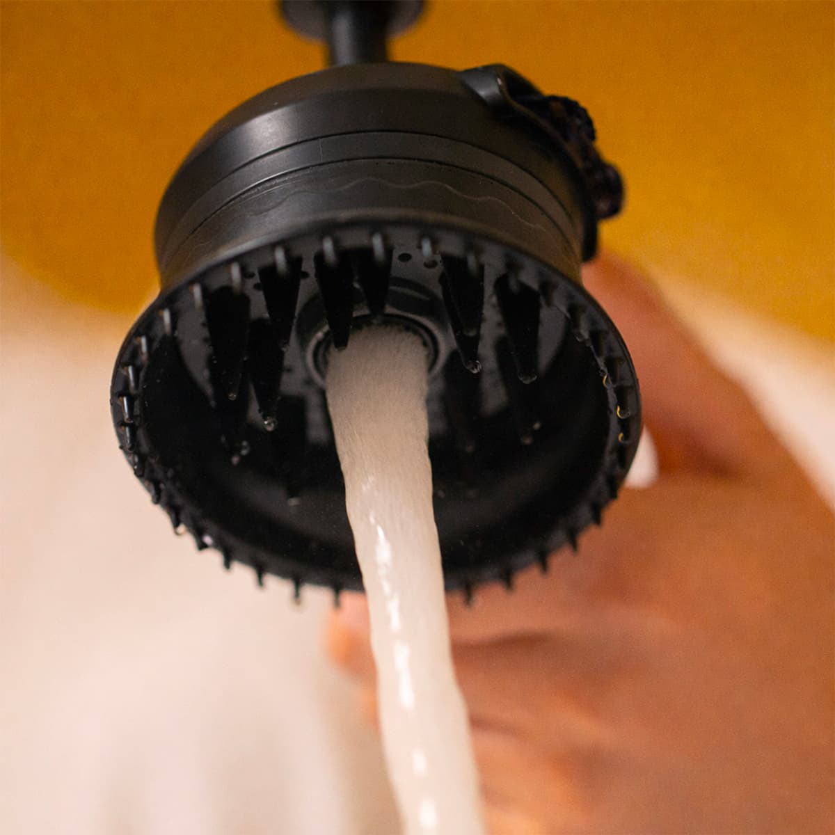 Silicone Head SPA Wash Brush Spray Nozzle