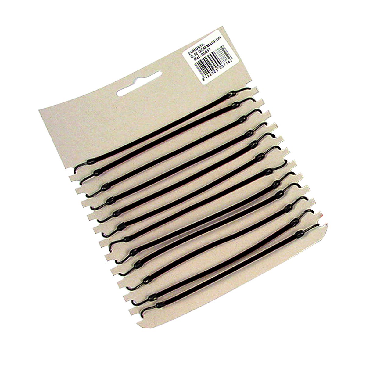 Elasticated hooks x 12 - 130mm