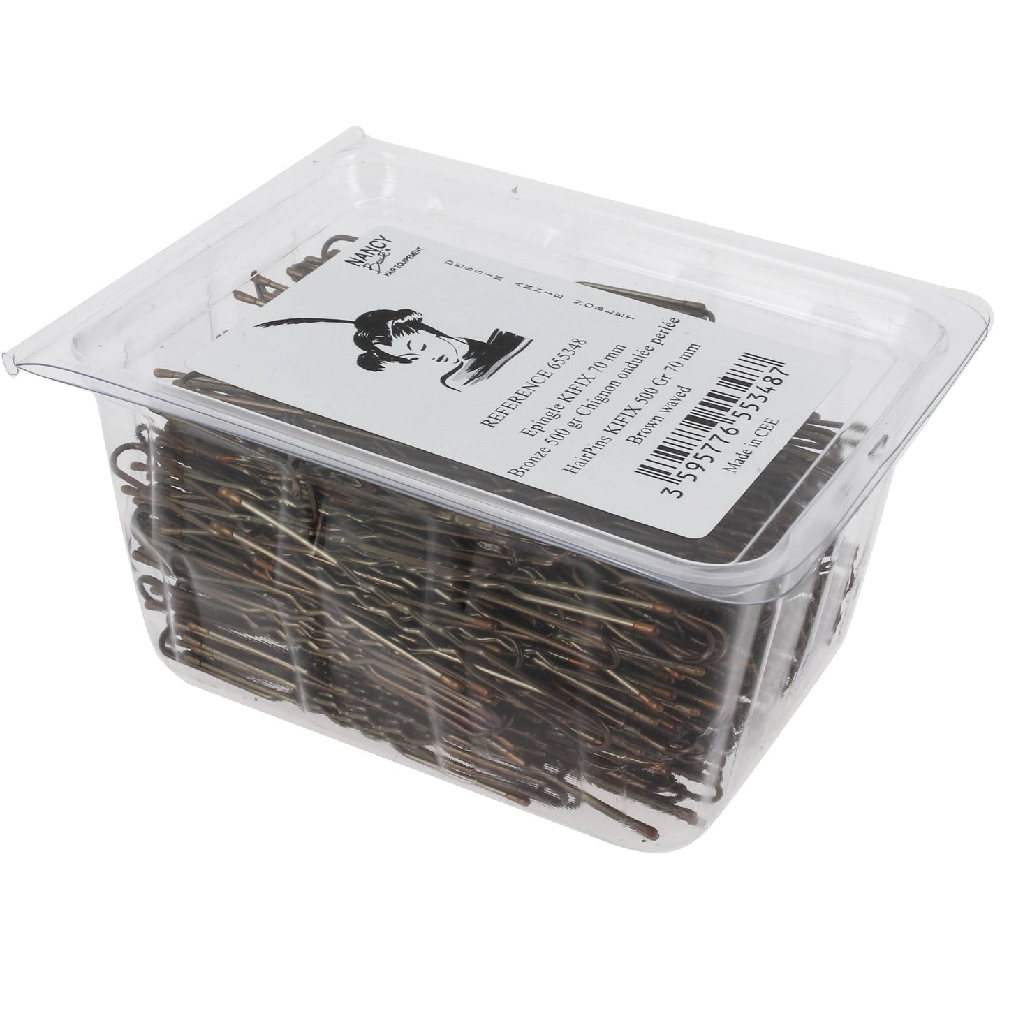 Box of 70mm wavy snow pins