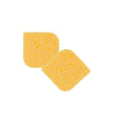 Eponges naturelles visage ovales x2
