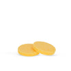 Natural round facial sponges x12