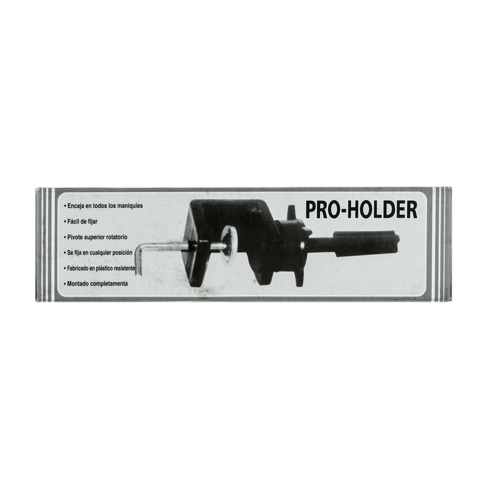 Plastic vise hairdressing head