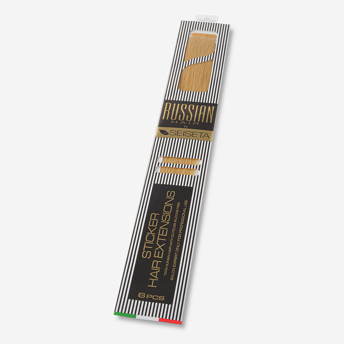 RUSSIAN Adhesive Extensions 4cm X6 Strips 50/55cm