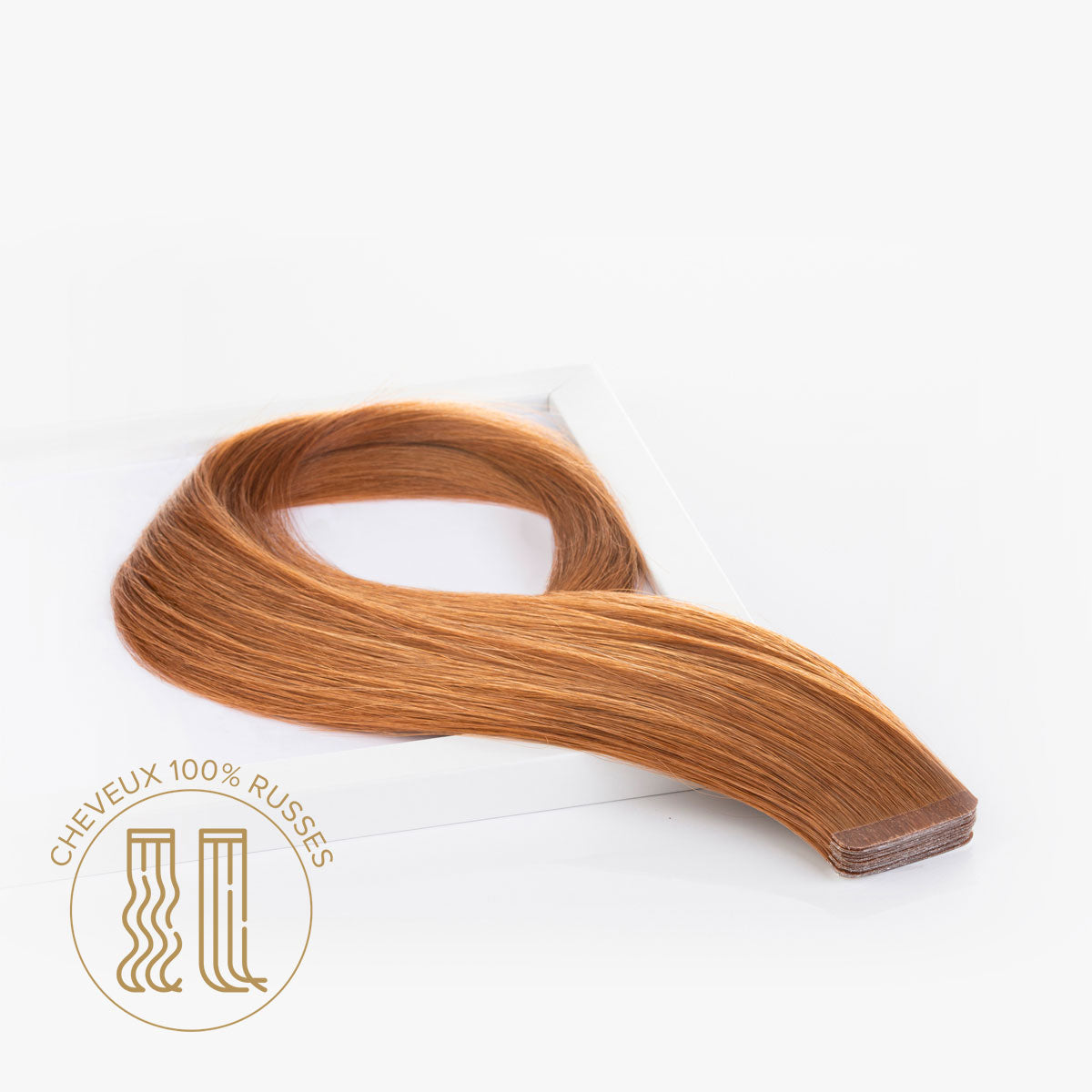 RUSSIAN Adhesive Extensions 4cm X6 Strips 50/55cm