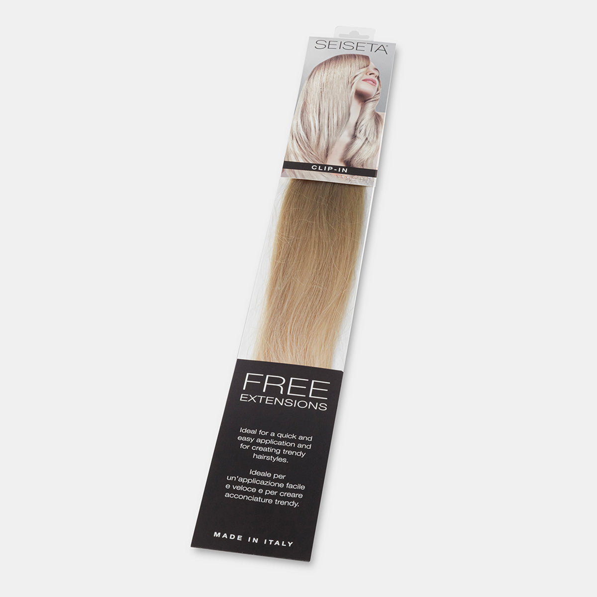 Hair Extensions 12cm Wide 3 Clips Highlighted or Ombre 50/55cm