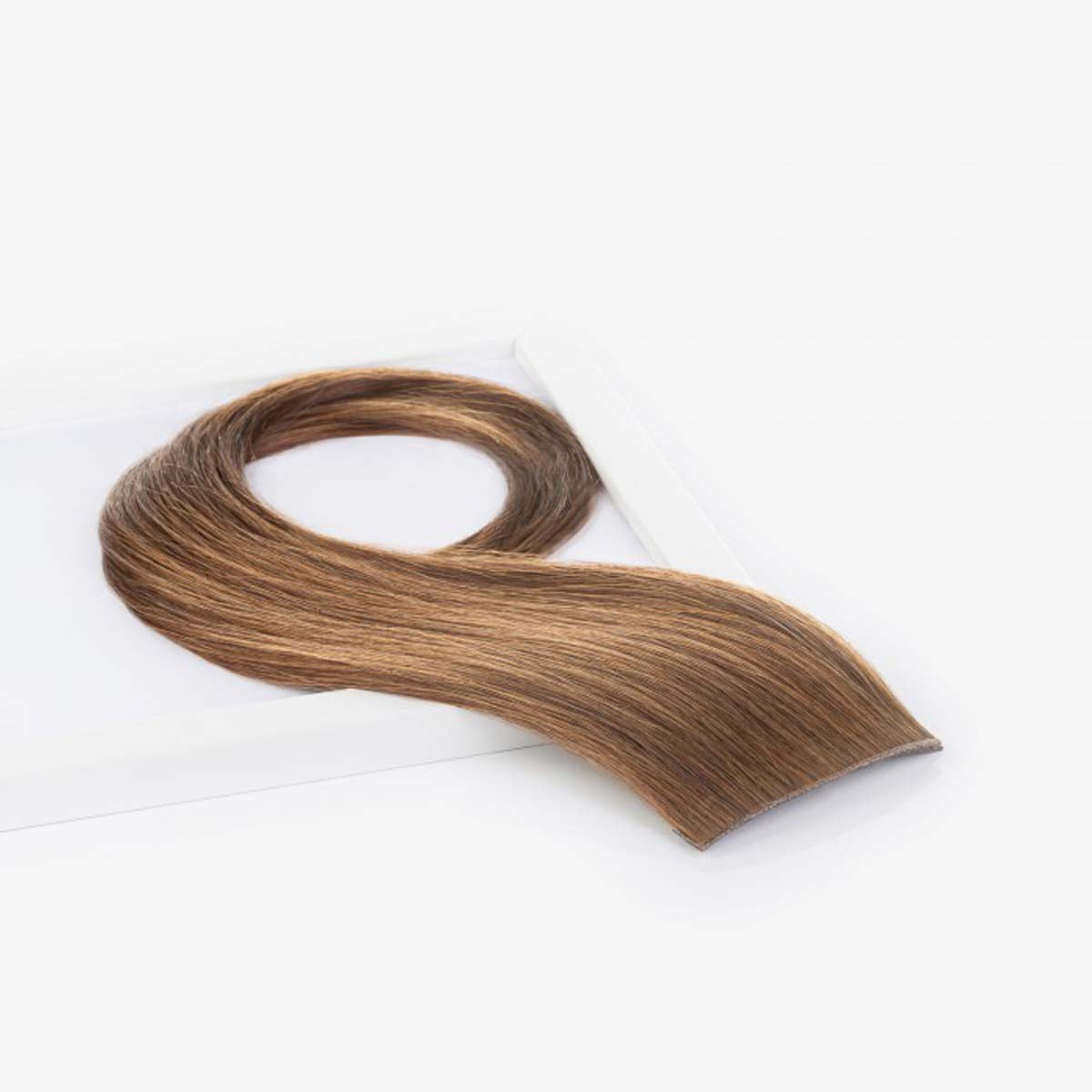 8cm Width Hair Extensions 2 INVISIBLE Clips 50/55cm