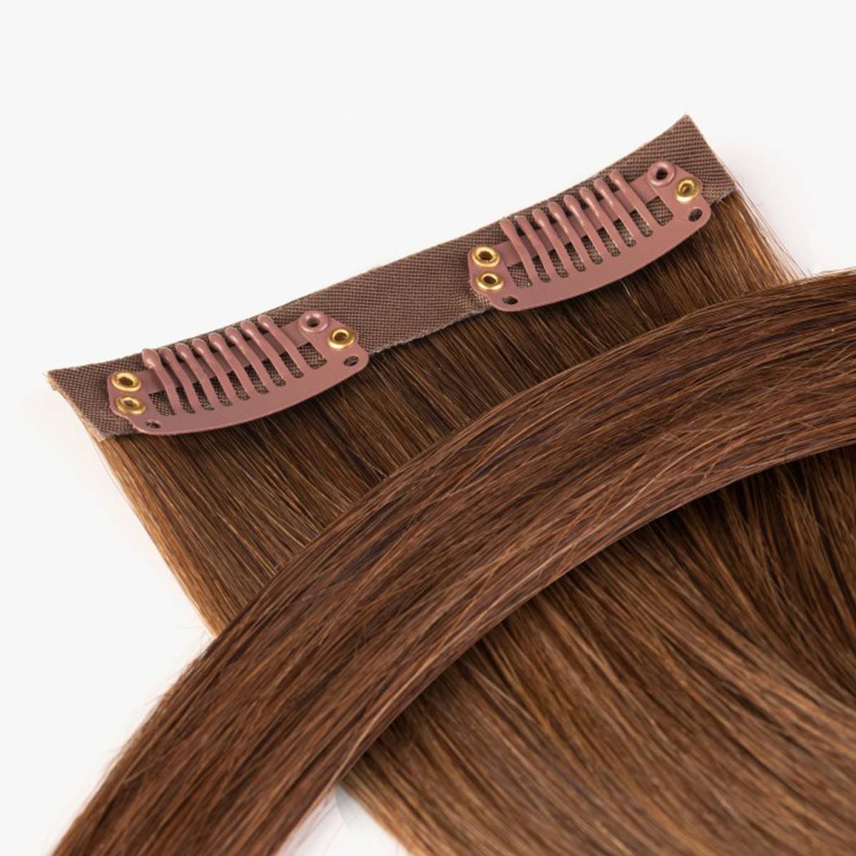 8cm Width Hair Extensions 2 INVISIBLE Clips 50/55cm
