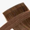 8cm Width Hair Extensions 2 INVISIBLE Clips 50/55cm