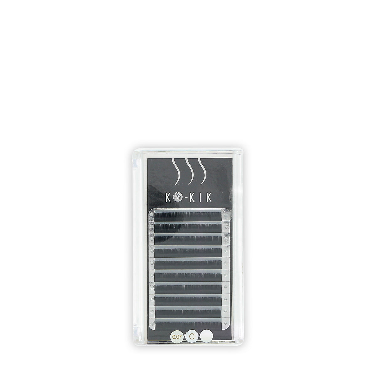 Eyelash Extensions Thickness 0.07mm Curl C 10 Rows