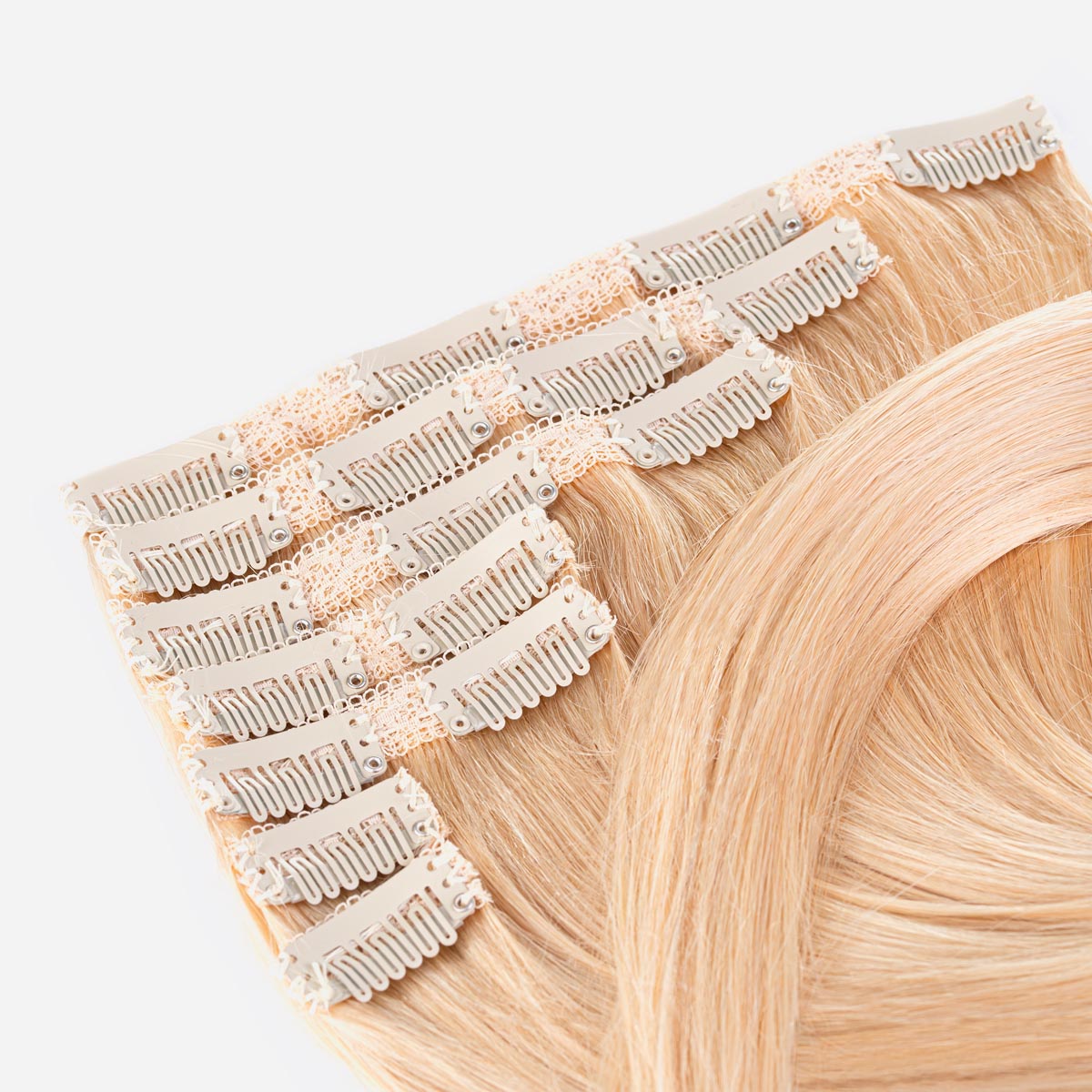 KIT COMPLET Tête Entière Extensions avec Clips 7 Bandes 50/55cm