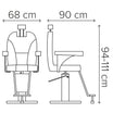 Noto barber chair