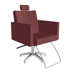 Fauteuil RIALTO REC Skaï Madam Repose Pieds Base Madam Star