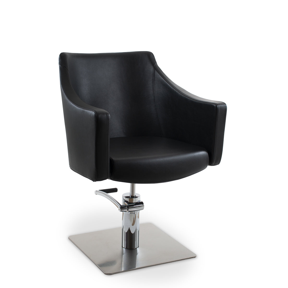 SCOPELO Black Square Base Armchair