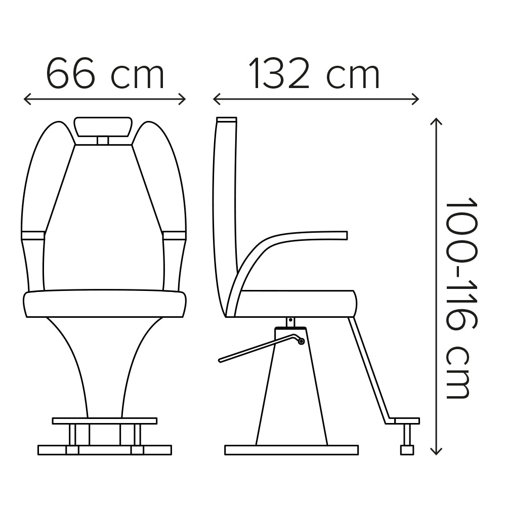 Sigma barber chair