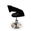 Fauteuil de Coiffure VELGANO Noir base Ronde