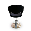 Fauteuil de Coiffure VELGANO Noir base Ronde