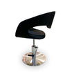 Fauteuil de Coiffure VELGANO Noir base Ronde