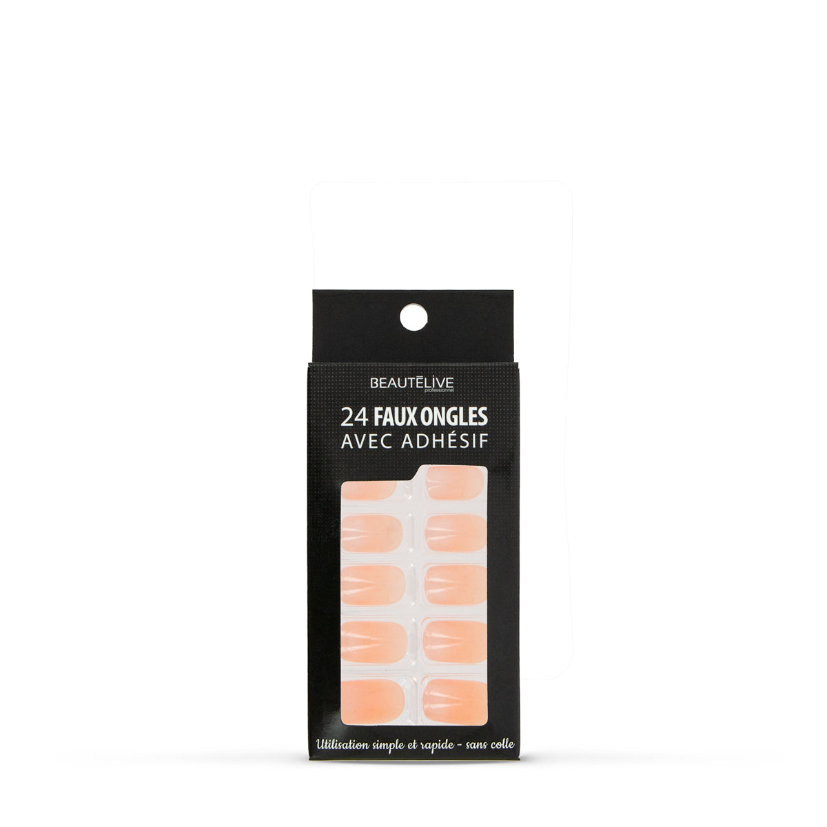 Adhesive press-on nail kit x24