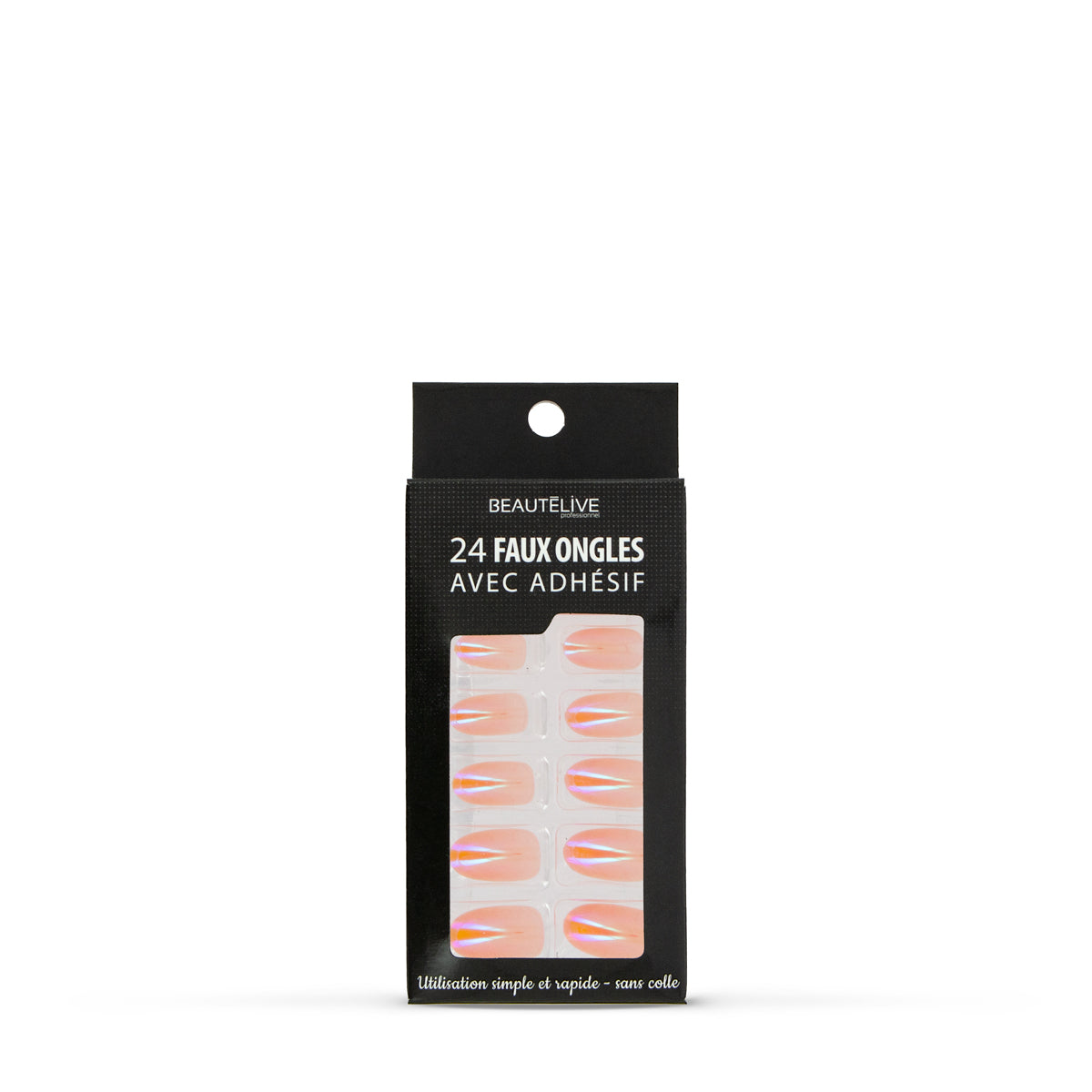 Adhesive press-on nail kit x24