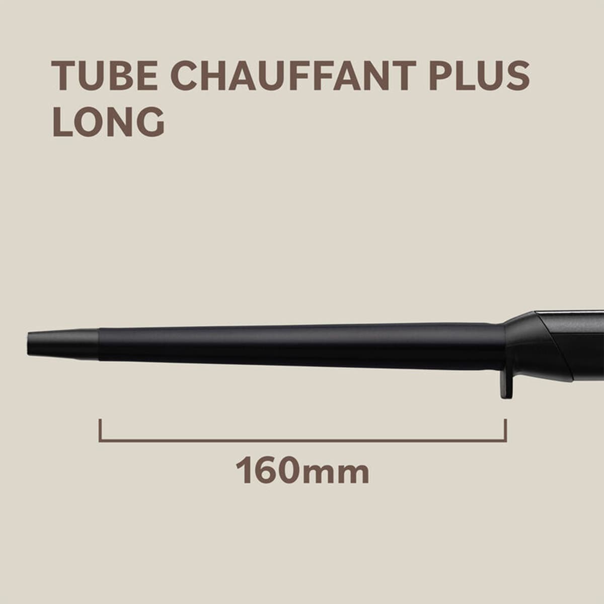 Fer à Boucler Conique Ceramic Black Oxyde Ø19/13mm