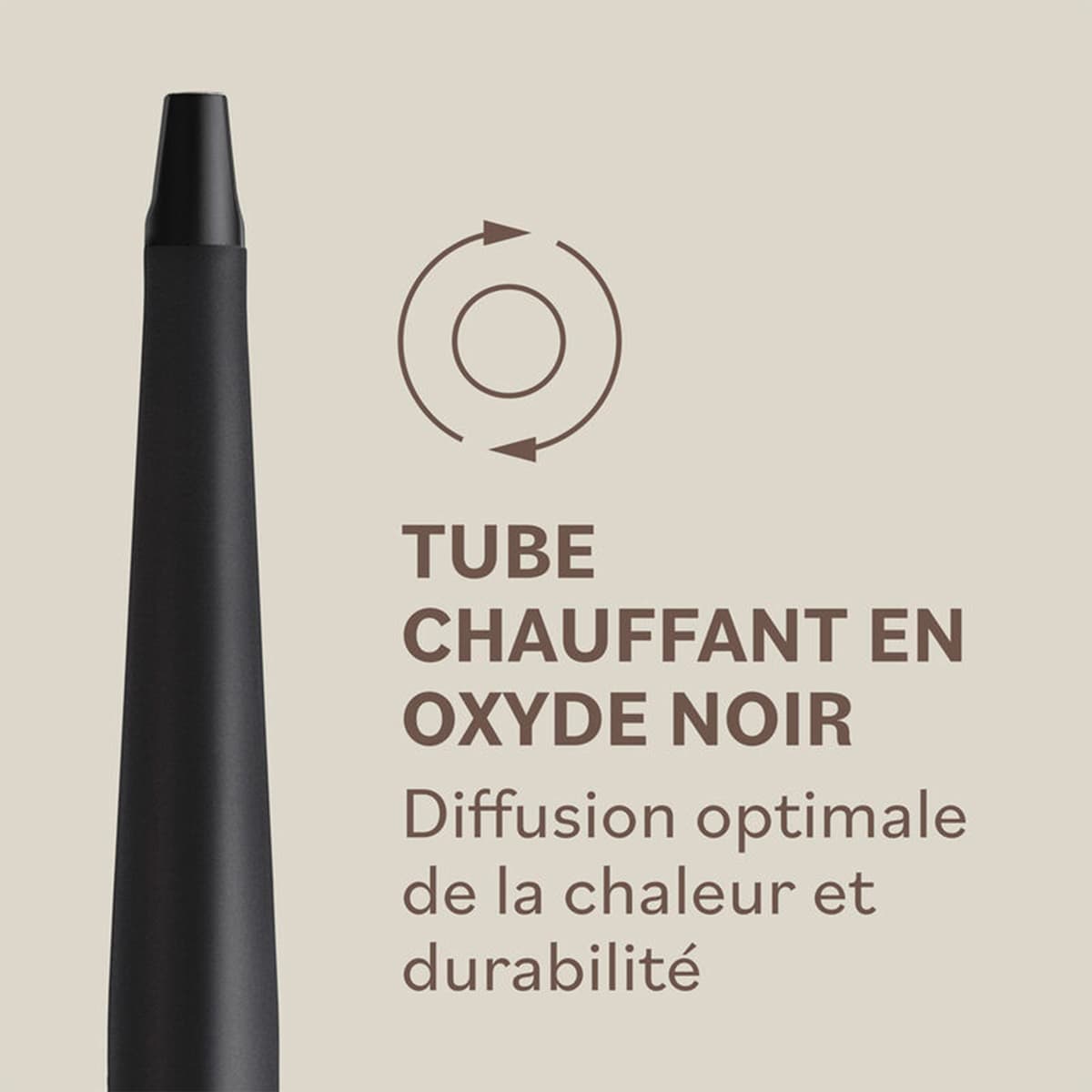 Fer à Boucler Conique Ceramic Black Oxyde  Ø32/19mm