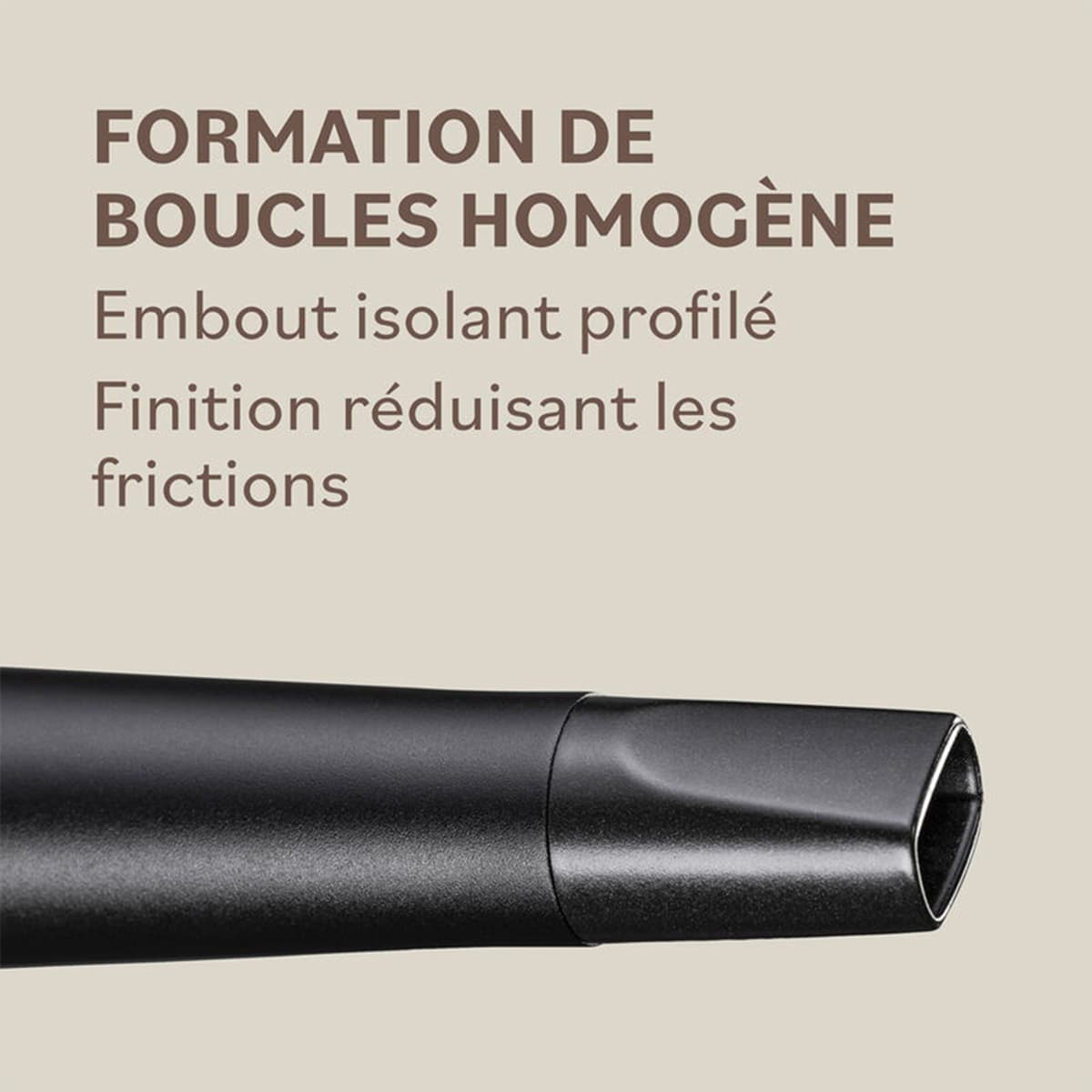 Fer à Boucler Conique Ceramic Black Oxyde  Ø32/19mm