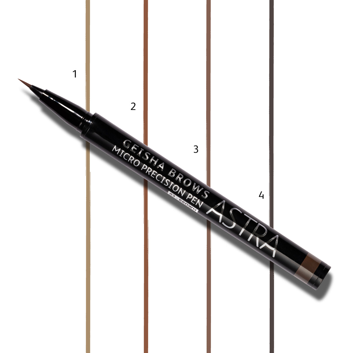 Feutre Sourcils Micro Précision GEISHA BROWS