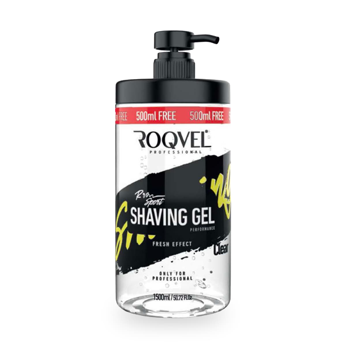 Gel de Rasage Transparent Shaving Gel Clear