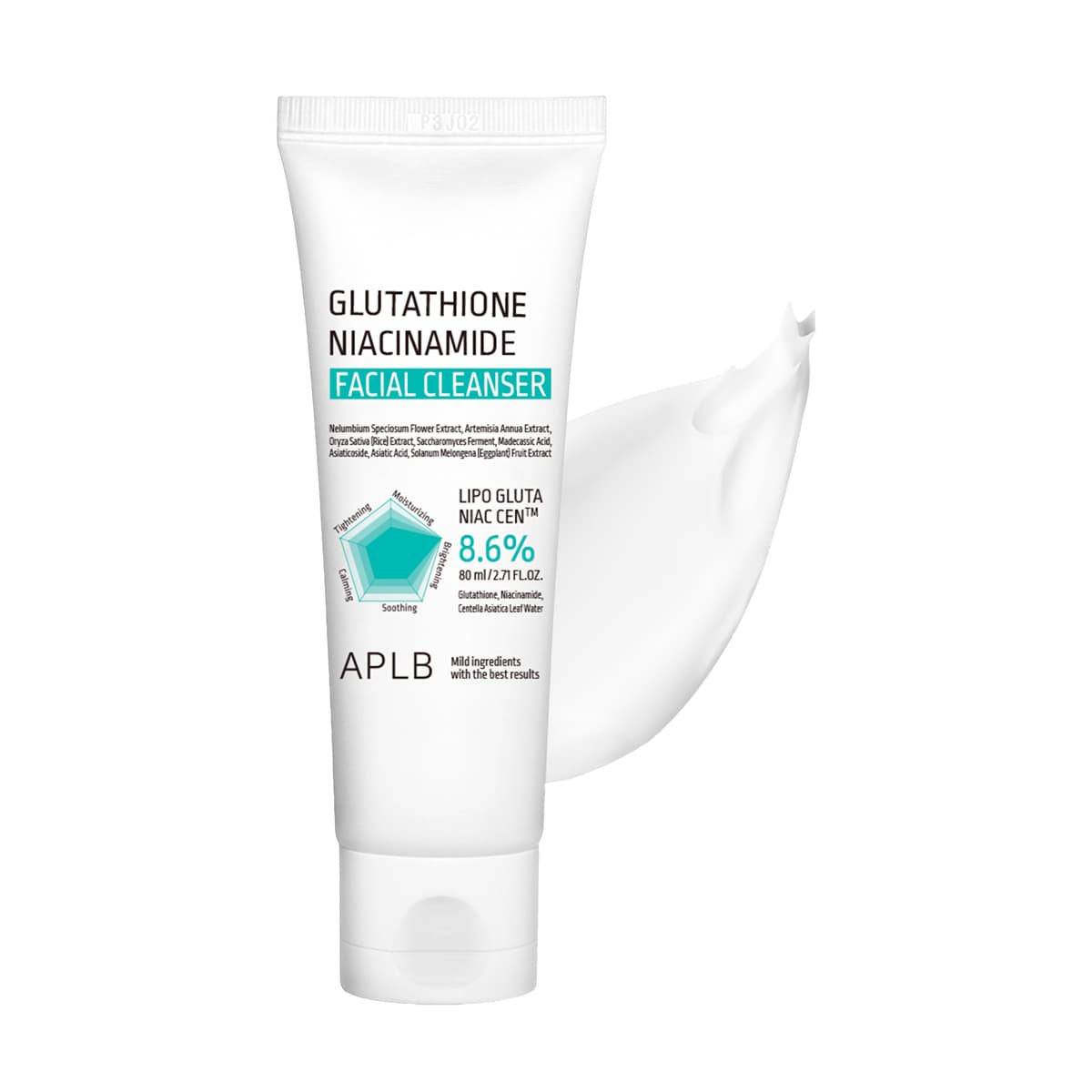 Gel Nettoyant Glutathione Niacinamide