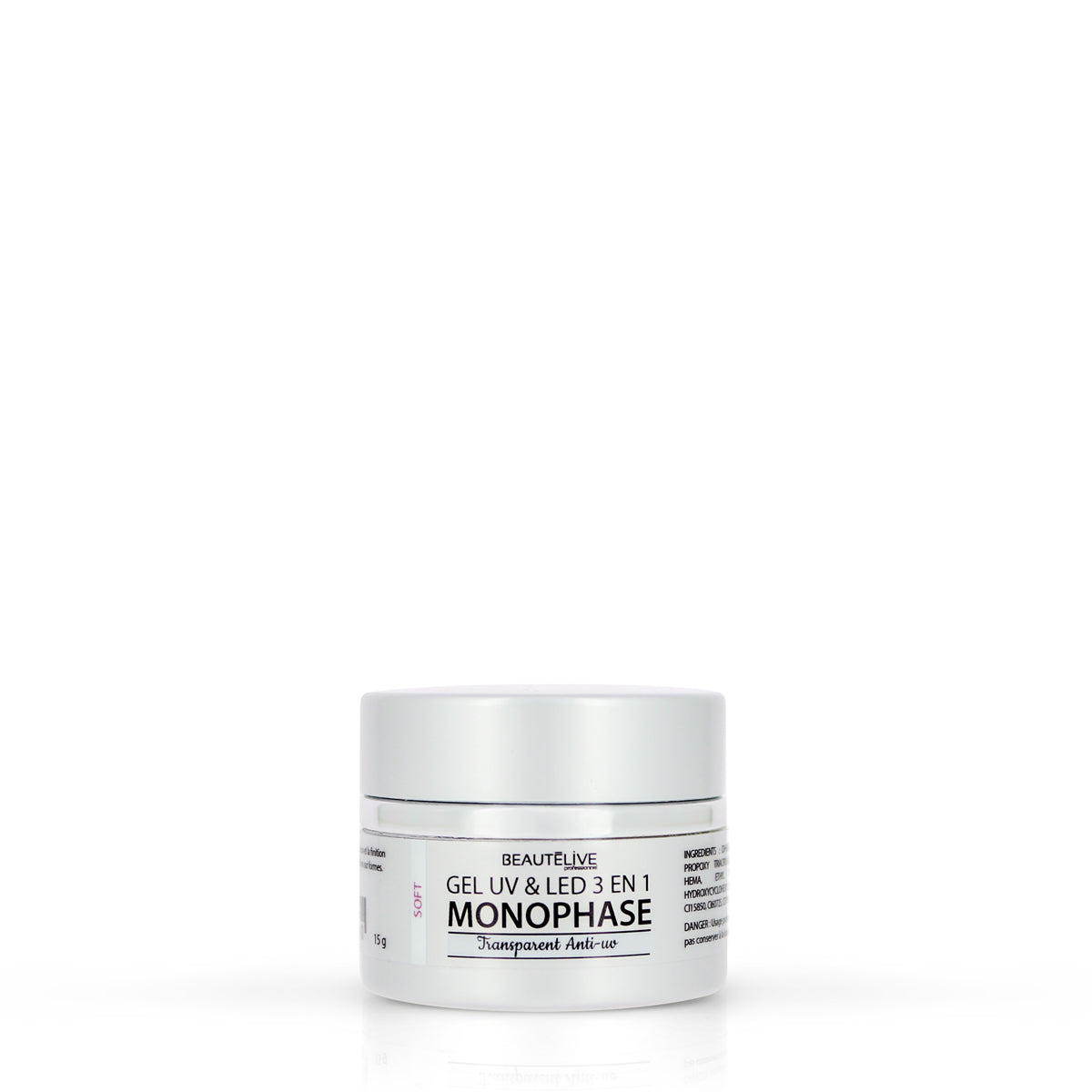 UV & LED 3-in-1 Soft Transparent Anti-UV Gel