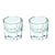 Glass Tumbler x2