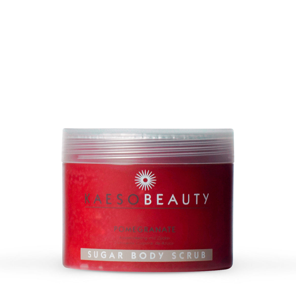 Gourmet-scented sugar scrub