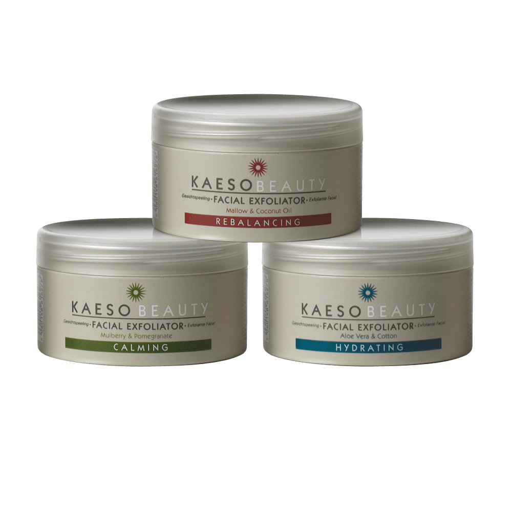 Gentle facial scrub