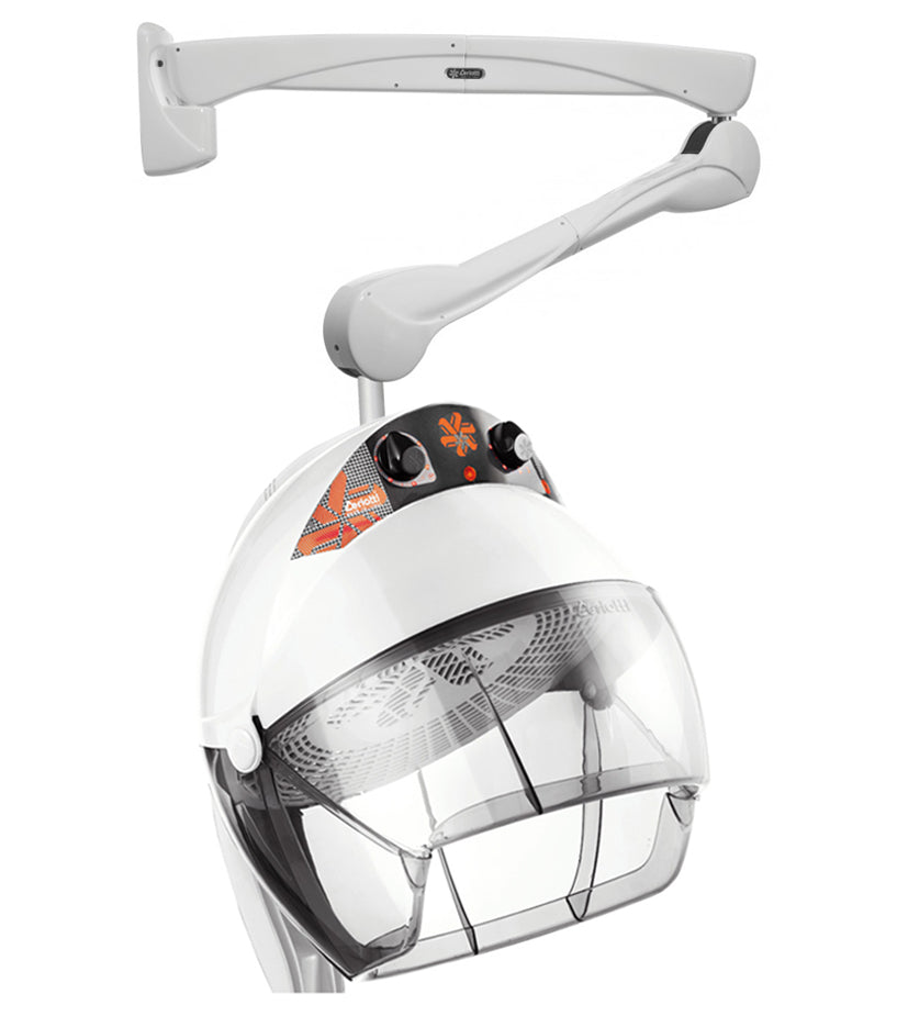 Casque Gong 2 vitesses sur bras, ref E13213 Noir