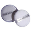 White cotton powder puff