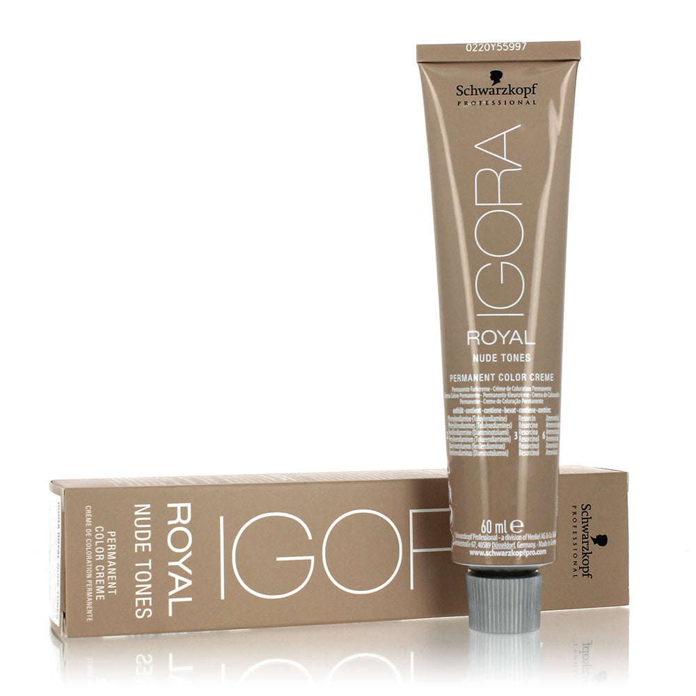 Coloration Permanente Nude Tones Igora Royal Nude Tones