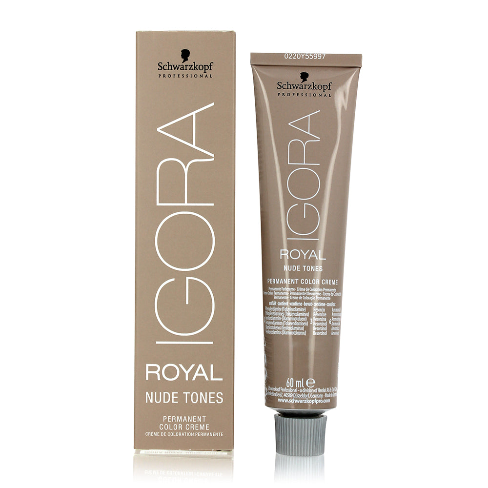 Coloration Permanente Nude Tones Igora Royal Nude Tones