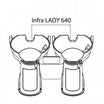 Intercalaire alu INFRALADY Caruso-Katy-Lion