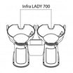 Intercalaire alu INFRALADY Caruso-Katy-Lion