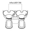 Intercalaire alu INFRALADY Caruso-Katy-Lion