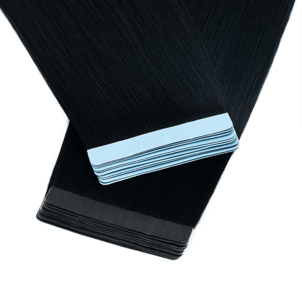 Kit extensions adhésives 10 bandes lisses 50cm