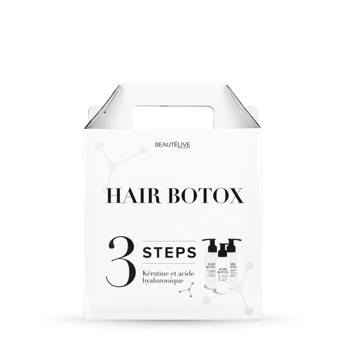 Kit Hair botox 3 étapes Beautélive