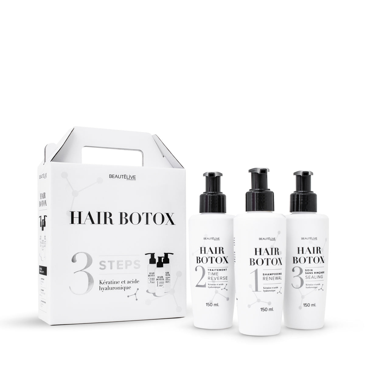 3-Step HAIR BOTOX Kit