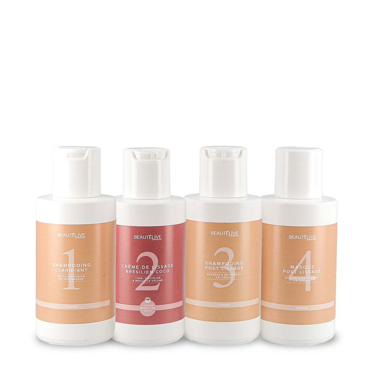 Kit Lissage Brésilien Coco 4 Etapes