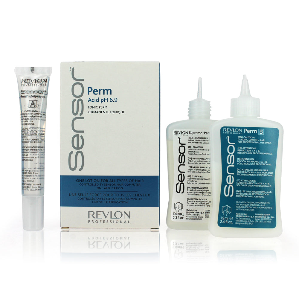 Ammonia-free tonic perm kit