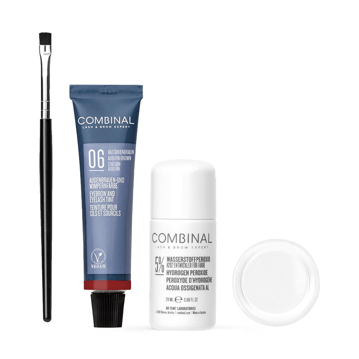 Combinal Kit, Eyelash and Eyebrow Tint